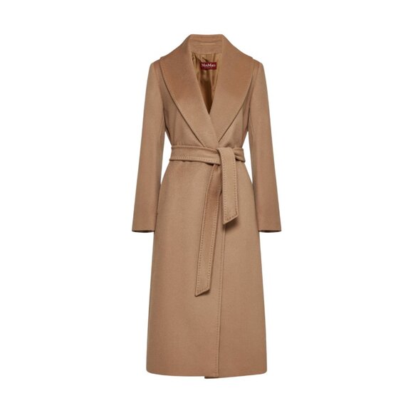 NWT MAX MARA STUDIO Loriana belted wool coat - Picture 7 of 7